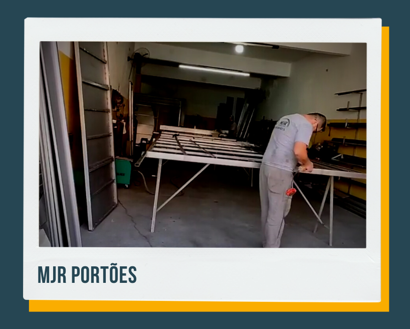 MJR PORTÕES SERRALHERIA GRADES PORTAS DE ENROLAR