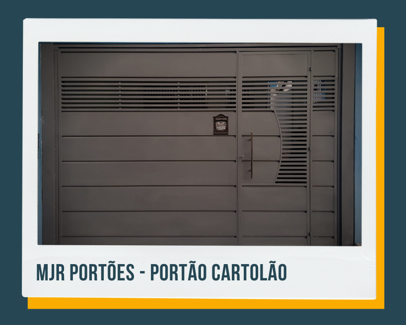 MJR PORTÕES SERRALHERIA GRADES PORTAS DE ENROLAR