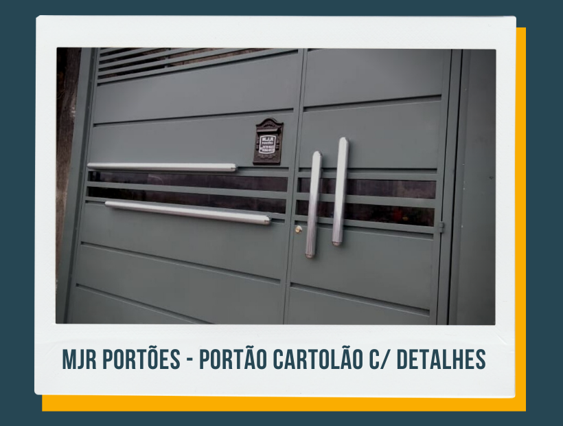 MJR PORTÕES SERRALHERIA GRADES PORTAS DE ENROLAR - CORRIMÃO E GUARDA CORPO