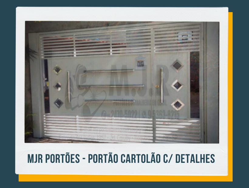 MJR PORTÕES SERRALHERIA GRADES PORTAS DE ENROLAR - CORRIMÃO E GUARDA CORPO
