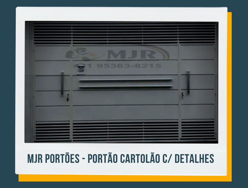 MJR PORTÕES SERRALHERIA GRADES PORTAS DE ENROLAR - CORRIMÃO E GUARDA CORPO
