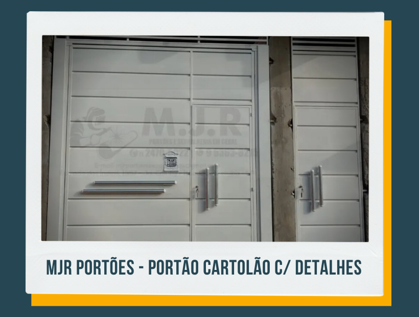 MJR PORTÕES SERRALHERIA GRADES PORTAS DE ENROLAR - CORRIMÃO E GUARDA CORPO