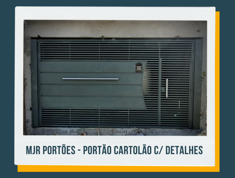MJR PORTÕES SERRALHERIA GRADES PORTAS DE ENROLAR - CORRIMÃO E GUARDA CORPO