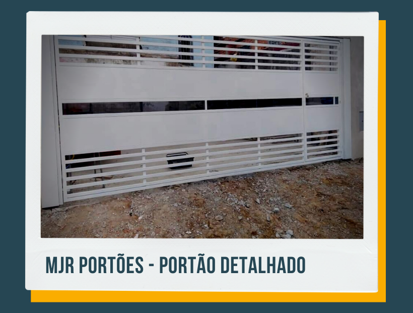 MJR PORTÕES SERRALHERIA GRADES PORTAS DE ENROLAR - CORRIMÃO E GUARDA CORPO