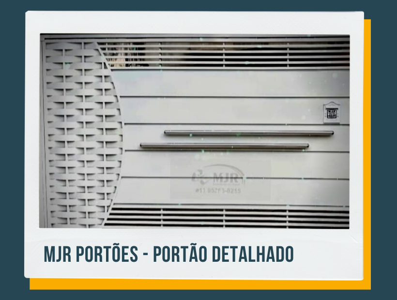 MJR PORTÕES SERRALHERIA GRADES PORTAS DE ENROLAR - CORRIMÃO E GUARDA CORPO