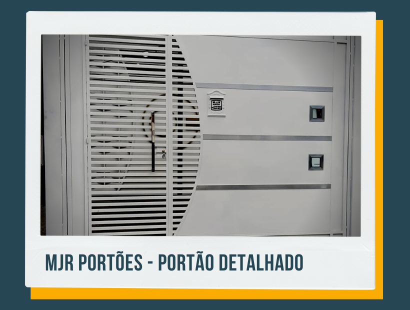 MJR PORTÕES SERRALHERIA GRADES PORTAS DE ENROLAR - CORRIMÃO E GUARDA CORPO
