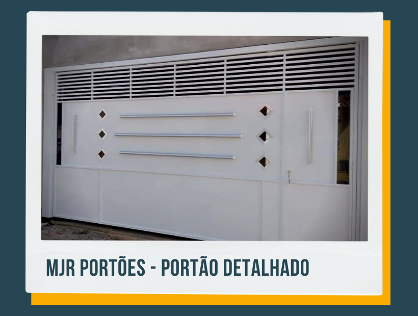 MJR PORTÕES SERRALHERIA GRADES PORTAS DE ENROLAR - CORRIMÃO E GUARDA CORPO