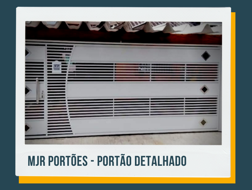 MJR PORTÕES SERRALHERIA GRADES PORTAS DE ENROLAR - CORRIMÃO E GUARDA CORPO