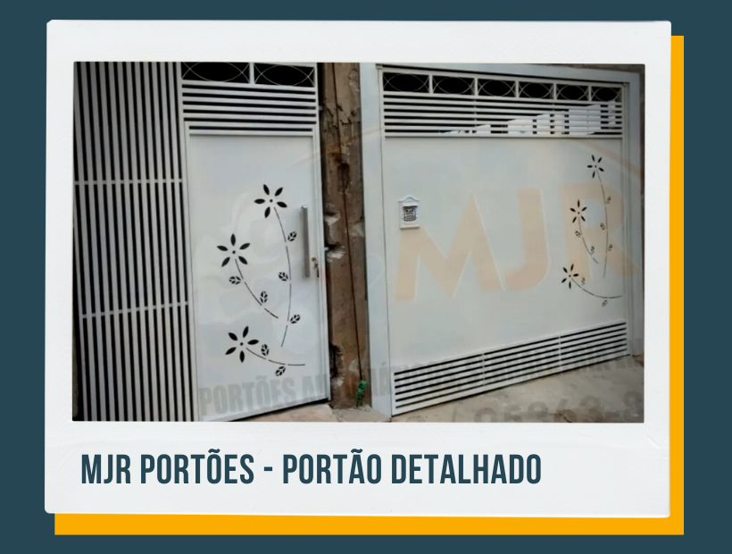 MJR PORTÕES SERRALHERIA GRADES PORTAS DE ENROLAR - CORRIMÃO E GUARDA CORPO