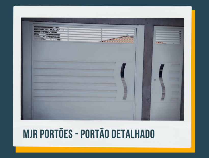 MJR PORTÕES SERRALHERIA GRADES PORTAS DE ENROLAR - CORRIMÃO E GUARDA CORPO