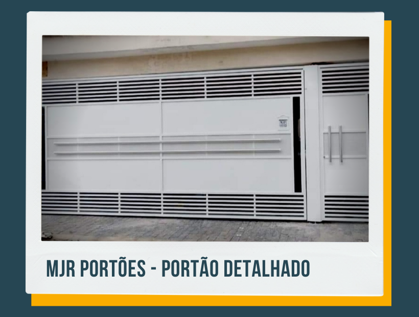 MJR PORTÕES SERRALHERIA GRADES PORTAS DE ENROLAR - CORRIMÃO E GUARDA CORPO