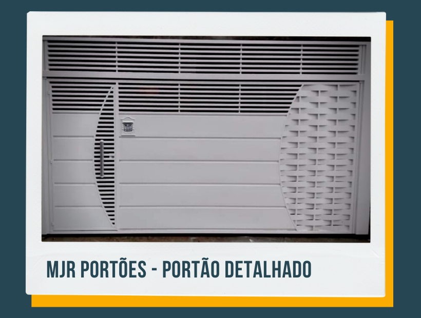 MJR PORTÕES SERRALHERIA GRADES PORTAS DE ENROLAR - CORRIMÃO E GUARDA CORPO