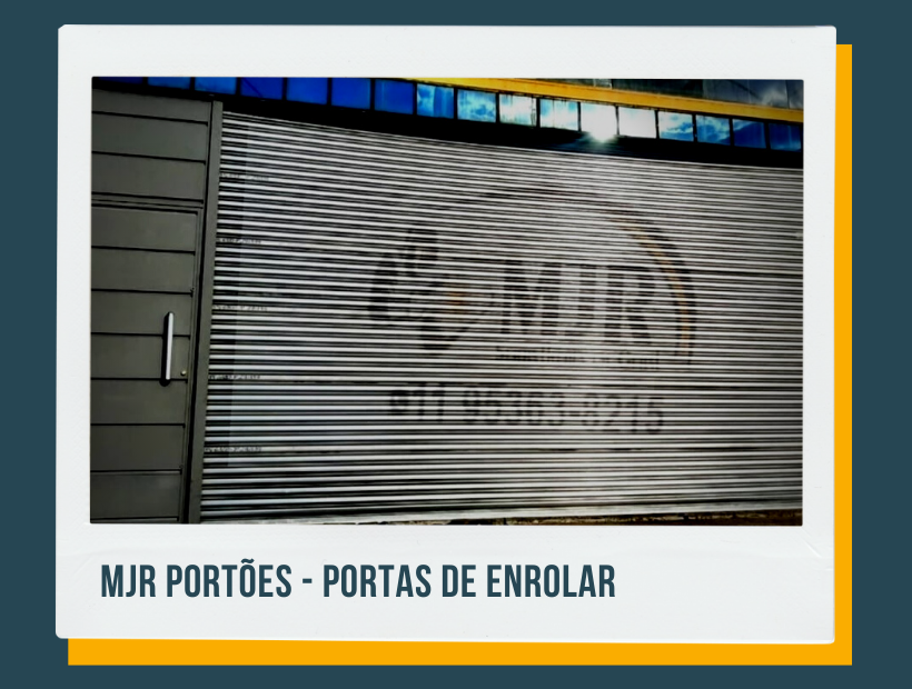MJR PORTÕES SERRALHERIA GRADES PORTAS DE ENROLAR - CORRIMÃO E GUARDA CORPO