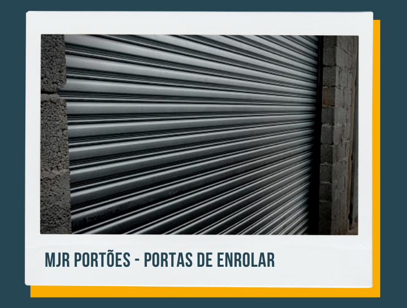MJR PORTÕES SERRALHERIA GRADES PORTAS DE ENROLAR - CORRIMÃO E GUARDA CORPO