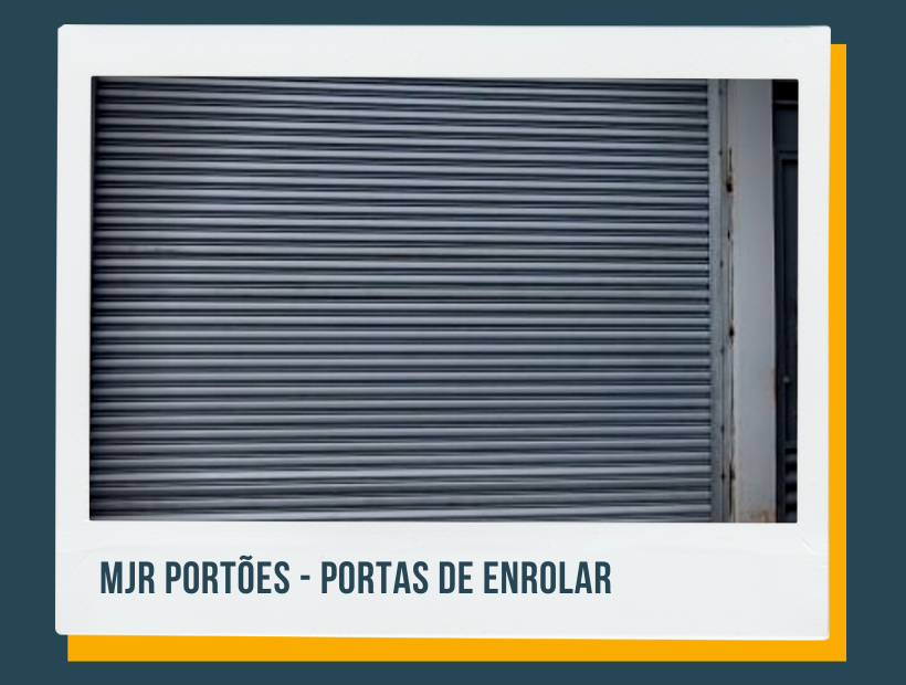 MJR PORTÕES SERRALHERIA GRADES PORTAS DE ENROLAR - CORRIMÃO E GUARDA CORPO