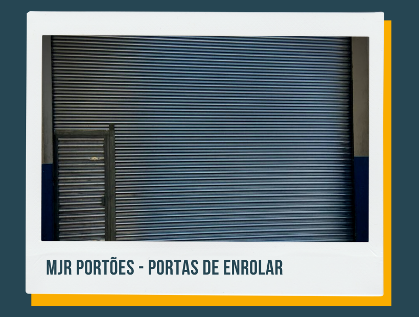 MJR PORTÕES SERRALHERIA GRADES PORTAS DE ENROLAR - CORRIMÃO E GUARDA CORPO