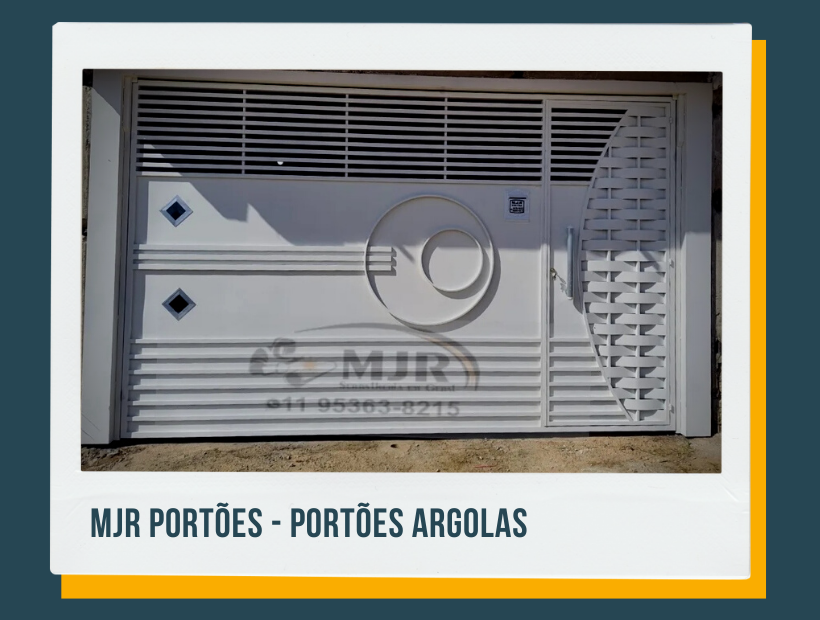 MJR PORTÕES SERRALHERIA GRADES PORTAS DE ENROLAR - CORRIMÃO E GUARDA CORPO
