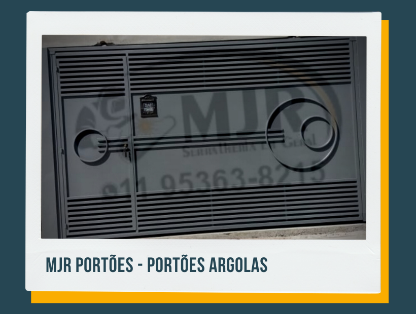 MJR PORTÕES SERRALHERIA GRADES PORTAS DE ENROLAR - CORRIMÃO E GUARDA CORPO