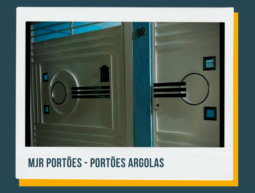 MJR PORTÕES SERRALHERIA GRADES PORTAS DE ENROLAR - CORRIMÃO E GUARDA CORPO