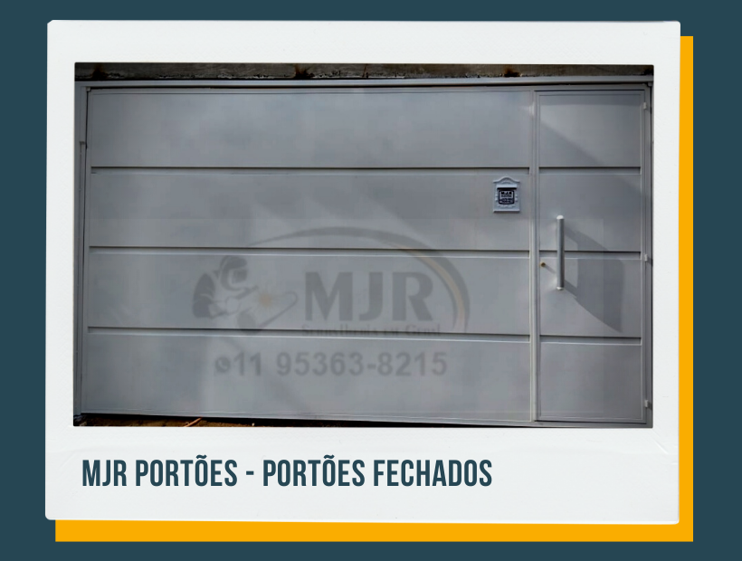MJR PORTÕES SERRALHERIA GRADES PORTAS DE ENROLAR - CORRIMÃO E GUARDA CORPO