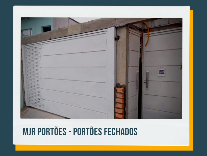 MJR PORTÕES SERRALHERIA GRADES PORTAS DE ENROLAR - CORRIMÃO E GUARDA CORPO