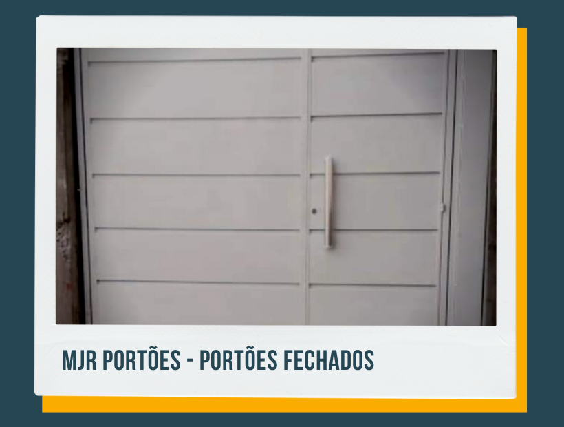 MJR PORTÕES SERRALHERIA GRADES PORTAS DE ENROLAR - CORRIMÃO E GUARDA CORPO