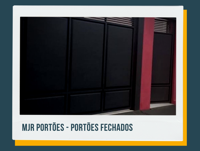 MJR PORTÕES SERRALHERIA GRADES PORTAS DE ENROLAR - CORRIMÃO E GUARDA CORPO