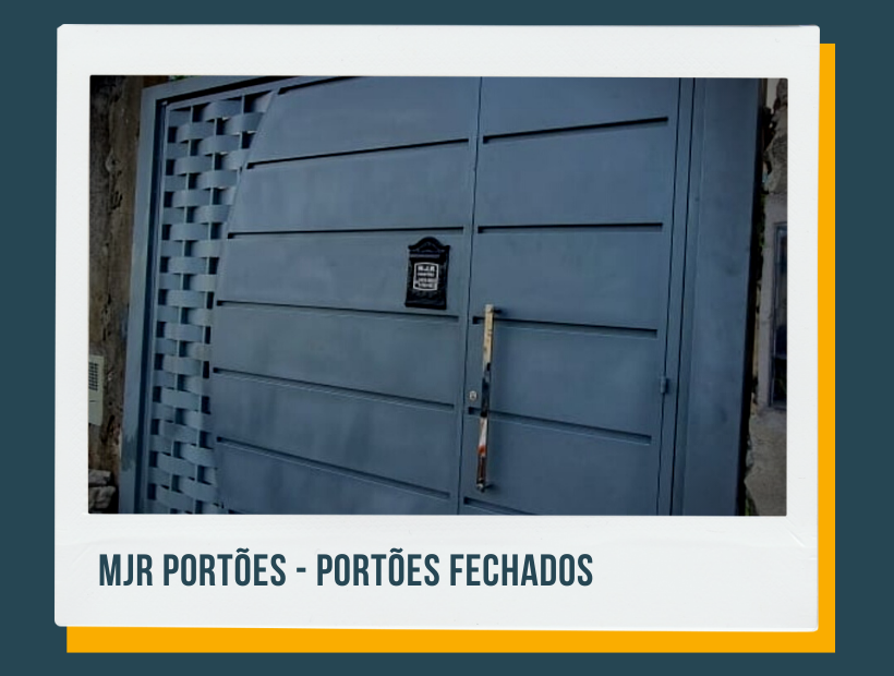 MJR PORTÕES SERRALHERIA GRADES PORTAS DE ENROLAR - CORRIMÃO E GUARDA CORPO