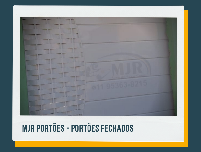 MJR PORTÕES SERRALHERIA GRADES PORTAS DE ENROLAR - CORRIMÃO E GUARDA CORPO