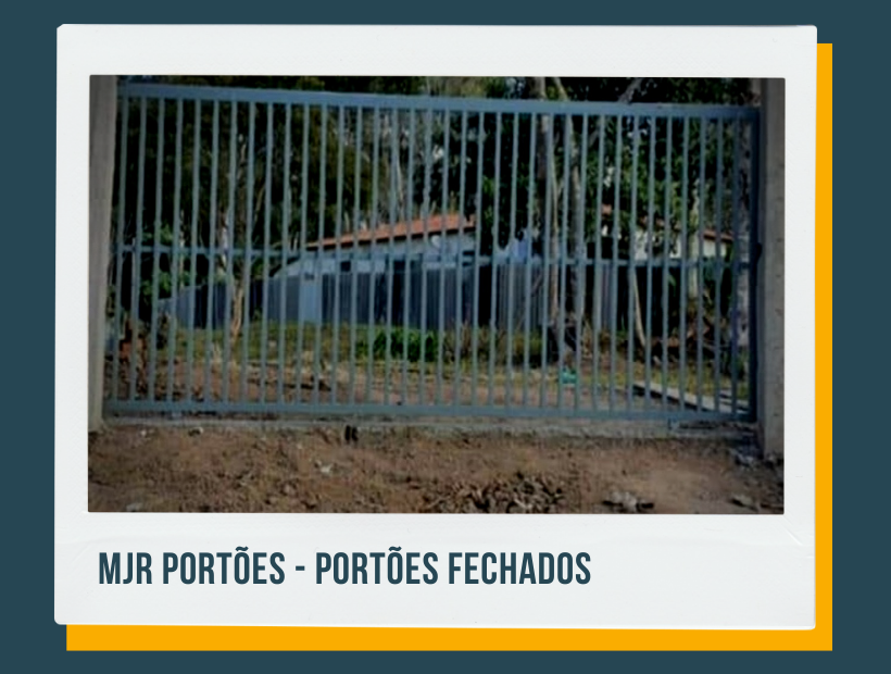 MJR PORTÕES SERRALHERIA GRADES PORTAS DE ENROLAR - CORRIMÃO E GUARDA CORPO