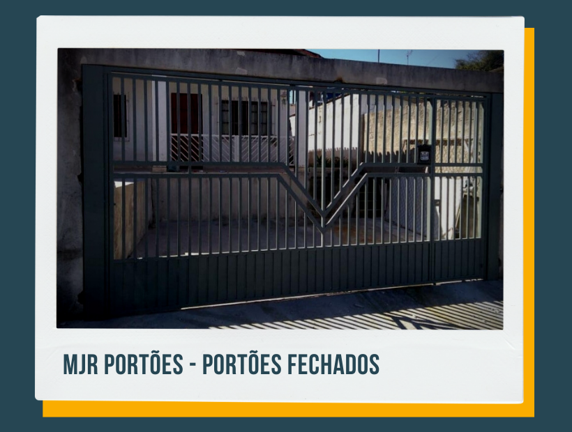 MJR PORTÕES SERRALHERIA GRADES PORTAS DE ENROLAR - CORRIMÃO E GUARDA CORPO
