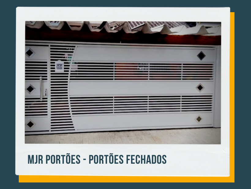 MJR PORTÕES SERRALHERIA GRADES PORTAS DE ENROLAR - CORRIMÃO E GUARDA CORPO