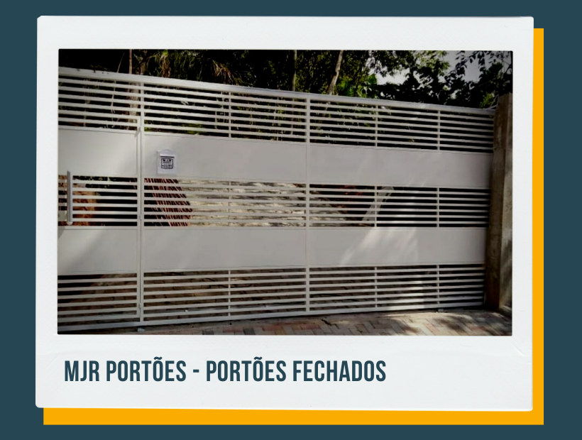 MJR PORTÕES SERRALHERIA GRADES PORTAS DE ENROLAR - CORRIMÃO E GUARDA CORPO