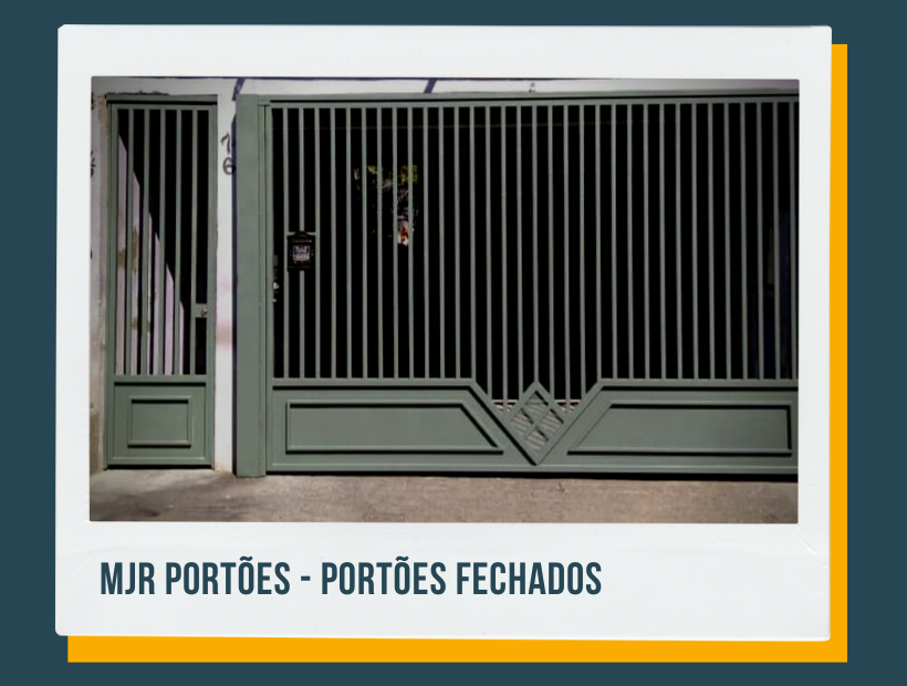 MJR PORTÕES SERRALHERIA GRADES PORTAS DE ENROLAR - CORRIMÃO E GUARDA CORPO